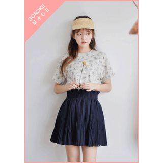 Floral Linen Blend T-shirt