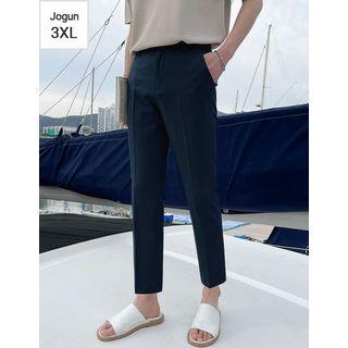 Waistband Tapered Dress Pants