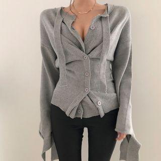 Layered Cardigan