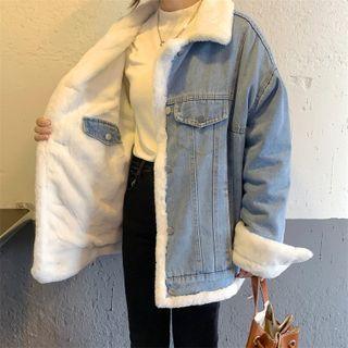 Two-way Button-up Denim Jacket