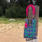 Flower Knit Tote Bag (various Designs)