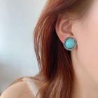 Turquoise Bead Alloy Earring