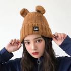 Bear Ear Knit Beanie