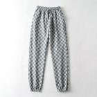 Checkered Harem Pants