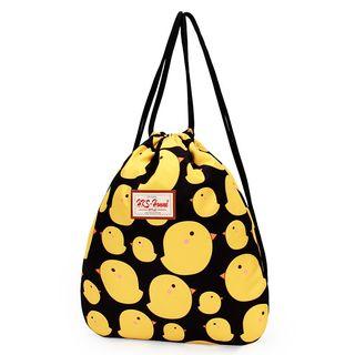 Cartoon Print Drawstring Backpack