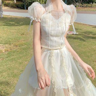 Camisole Top / Shorts / Sheer Blouse / Skirt