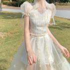 Camisole Top / Shorts / Sheer Blouse / Skirt