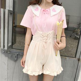 Frill Trim Jumper Shorts