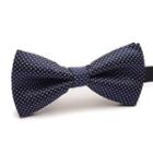 Dotted Bow Tie Blue - One Size