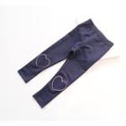Heart Accent Skinny Pants