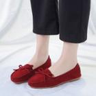 Ribbon Accent Moccasins