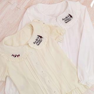 Short-sleeve / Long-sleeve Embroidery Shirt