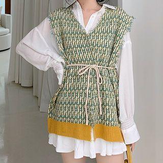 Tie-waist Vest / Shirt