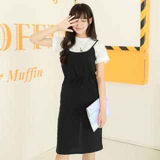 Tie-waist Strappy Dress