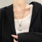 Smiley Pendant Alloy Necklace Necklace - One Size