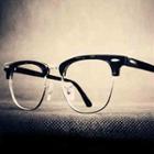 Half-frame Square Glasses