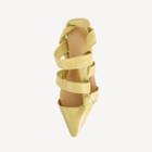 Pointy Twisted Slingback Sandals