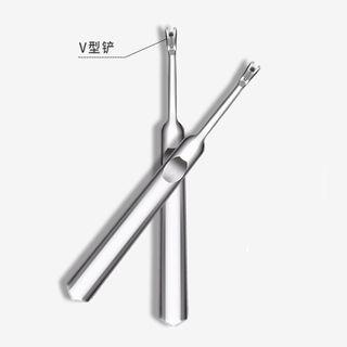Stainless Steel Cuticle Pusher Stainless Steel Cuticle Pusher - One Size