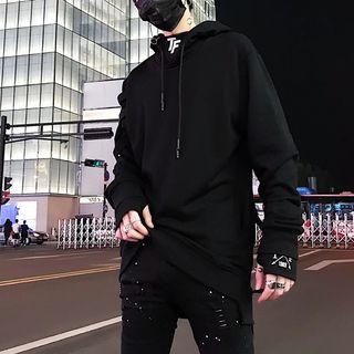 Barcode Lettering Hoodie