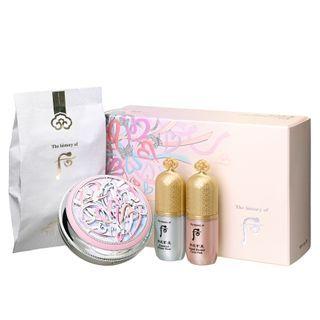 The History Of Whoo - Gongjinhyang Seol Radiant White Moisture Cushion Foundation Set Special Edition - 2 Colors #21