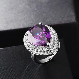 Oversized Rhinestone Ring