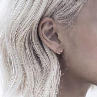 Circle Earrings As Figure - One Size