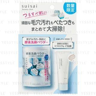 Kanebo - Suisai Beauty Clear Powder Wash N Set 2 Pcs