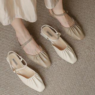 Ankle-strap Mules
