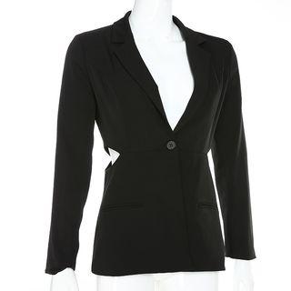 Cut Out Blazer