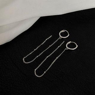 925 Sterling Silver Earring 1 Pair - 925 Silver - Silver - One Size