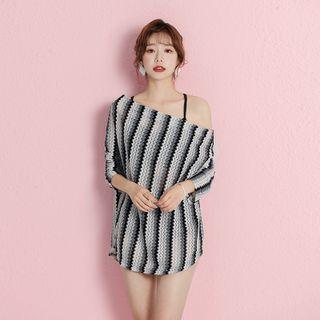 Plain Bikini / Cover Up / Pouch / Set