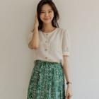 Two-way Patch-pocket Blouse