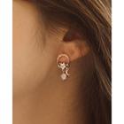 Star & Crescent Drop Earrings