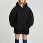 Oversized Loose-fit Hooded Sport Sweatshirt