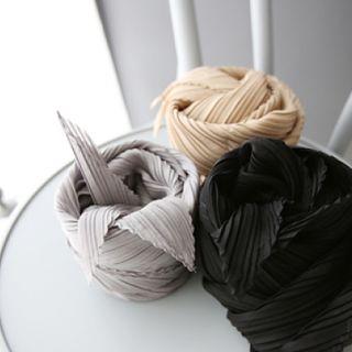 Pleated Scarf