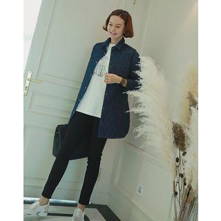 Quilted Denim Jacket