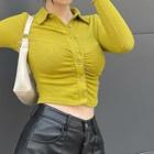 Knit Crop Shirt