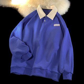 Waffle Polo Shirt