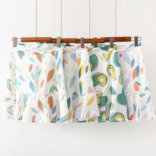 Printed A-line Mini Skirt (various Designs)
