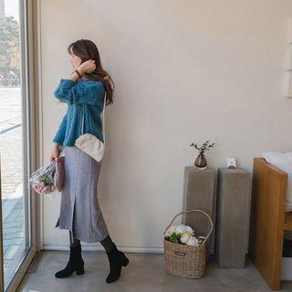 M Lange H-line Long Skirt