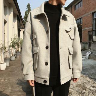Pocket Buttoned Jacket