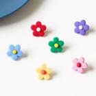 Soft Clay Flower Brooch