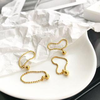 Alloy Chain Ring As Shown In Figure - One Size