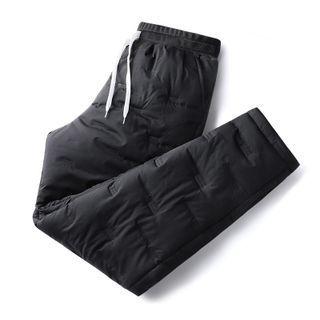 Drawstring Padded Harem Pants
