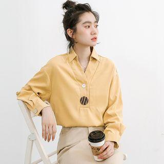 Placket Shirt Yellow - One Size