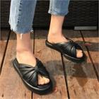 Bow Patterned Mules