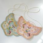Embroidered Butterfly Faux Pearl Chain Crossbody Pouch