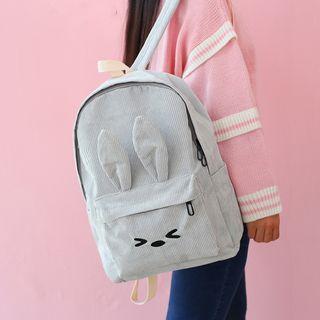 Rabbit Ear Velvet Backpack