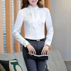 Frilled Blouse / Trousers