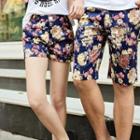 Floral Couple Shorts